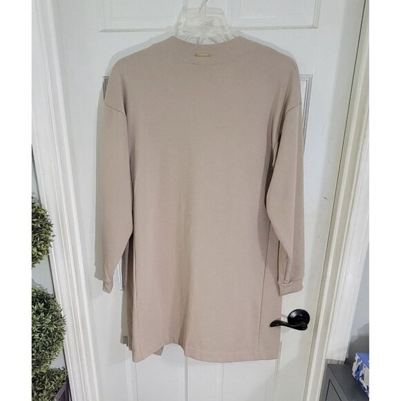 Gymshark Womens‎ Gray Oversized Cardigan Robe Open Front Long Sleeve Size XS - Picture 7 of 11